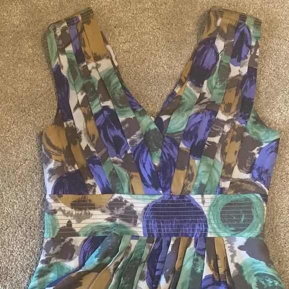 BCBGMAXAZRIA Floral dress Size 0 BCBG - Picture 2 of 7